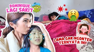 HISTERIS DOMIQUE SAKIT SAMPAI MUNTAH!! MAMI PANIK