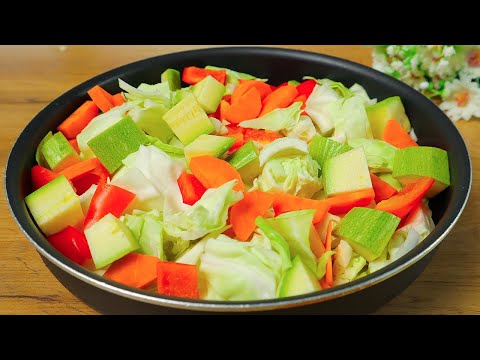 My Grandmother Lost 10 Kg. Burn Belly Fat. Healthy Diet. Cabbage Recipe.