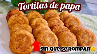 TORTITAS DE PAPA CON POLLO - ECONOMICAS, RENDIDORAS Y DELICIOSAS