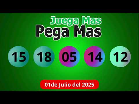 Resultados de la Lotería Gana mas de hoy 01 de Julio del 2025
