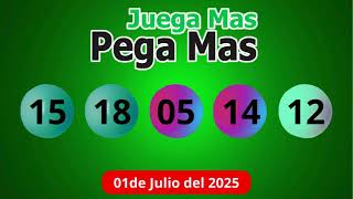 Resultados de la Lotería Gana mas de hoy 01 de Julio del 2025