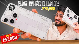Price Drop ALERT 🚨 Nothing Phone 3 @ ₹56,500 – Worth the Hype Now? 🤔