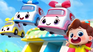大ピンチ！救急車が助けに来たよ！ | はたらく車 | イエス！ネオ | 赤ちゃんが喜ぶ歌 | 童謡 | アニメ | 動画 | ベビーバス| BabyBus