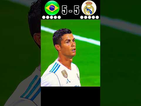 Brasil  VS Real Madrid#football #subscribe #shortvideo #footballworldcup #viwes10milionplace