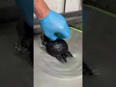 Hydro Dipping Labubu #satisfyingvideo #hydrodipping #