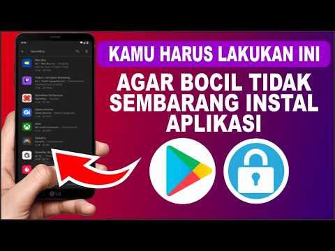 Cara Mengunci Aplikasi Playstore Agar Tidak Sembarangan Install Aplikasi