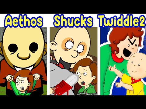 [UPDATE] FNF ENDLESS AETHOS, SHUCKS, TWIDDLEFINGER V2 but Caillou Gets Grounded