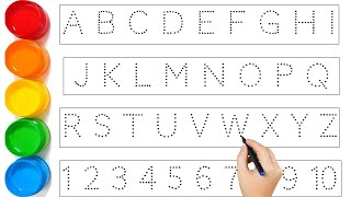 ABC, ABCD | 123, 123 Numbers | learn to count | alphabet a to z | One two three | 1 to 100 counting