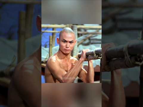 He learned Kung Fu With Rocks and Bamboo! #shorts
