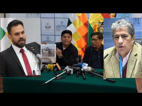 Diputado Santos y Senador Leonardo responde Ministros de Luis Arce, trajeron extranjeros a cuarteles