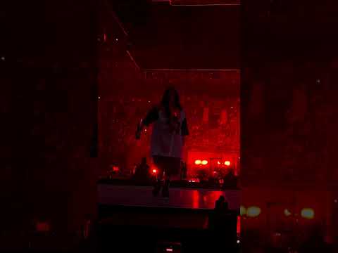 Billie performing "bury a friend" in Miami, FL
