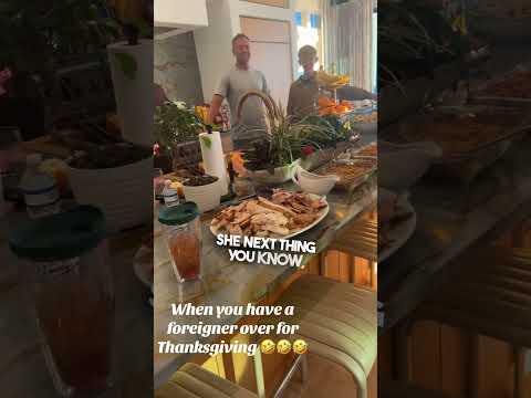 They pranked him on Thanksgiving ๐