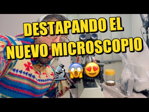 Destapando El Nuevo Microscopio 🤯🔬😍 #videos