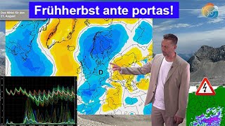 Warum der Norden kaum "Sommer" hatte. Frühherbst-Einbruch & Durschnitts-Kost bis Anfang September.