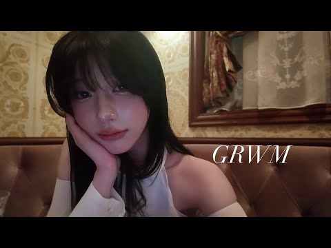 생일날 메이크업 GRWM | 플레이리스트 같이 들으며 메이크업 하기˚˖𓍢ִ໋✧˚.🦢⋆