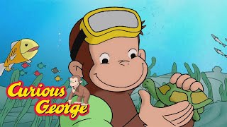 An Underwater Monkey 🐵 Curious George 🐵 Kids Cartoon 🐵 Kids Movies
