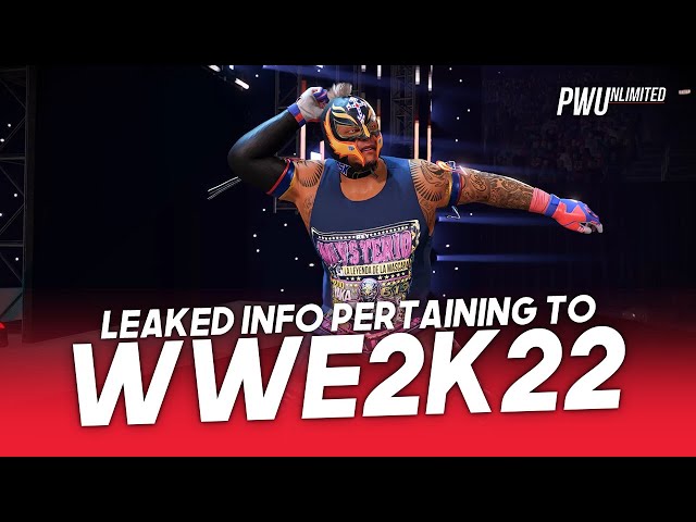 Leaked Info For The Cover & Pre-Order Bonus For WWE2K22