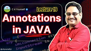 Java Lecture 19 – Annotations Explained | Boost Your Java Skills with @Override, @interface