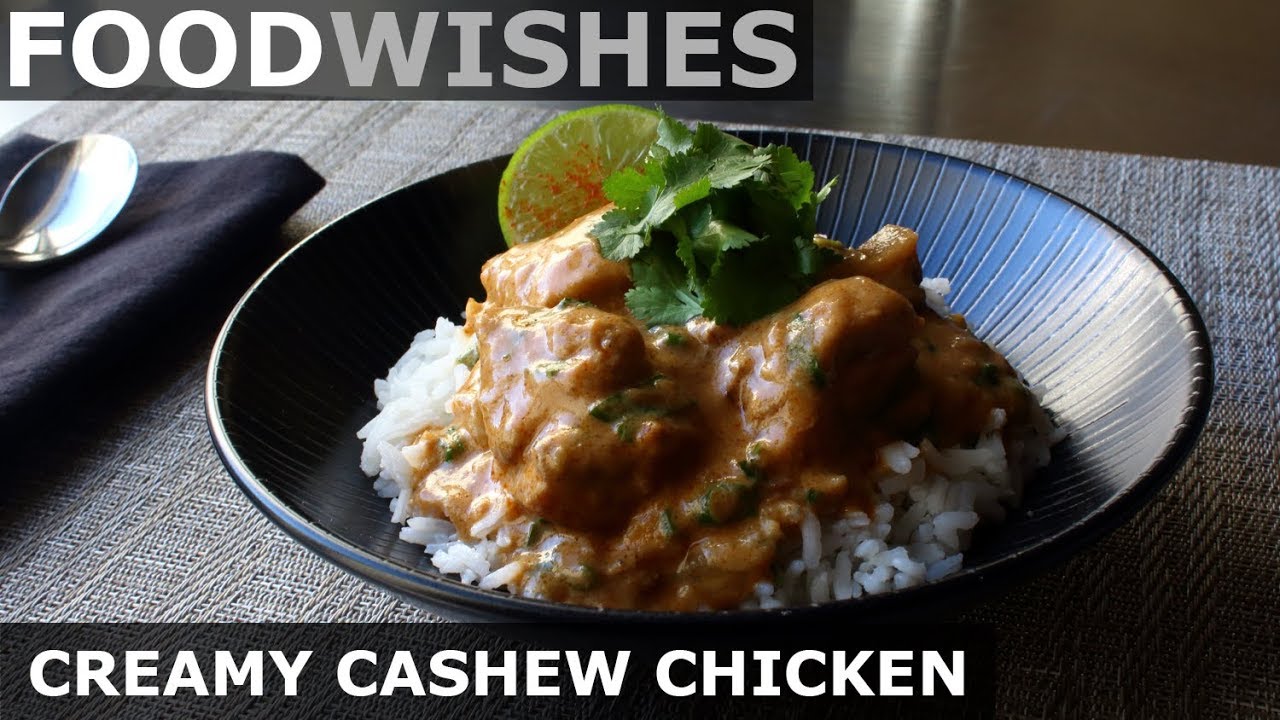Creamy Cashew Chicken - Easy Chicken Curry