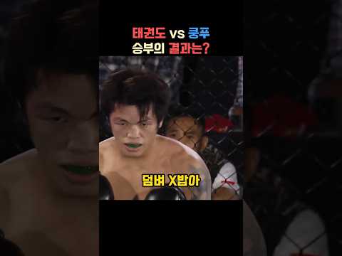 태권도 vs 쿵푸 승부의 결과는?