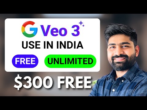 How to Use Google Veo 3 in India 🔥 FREE & UNLIMITED