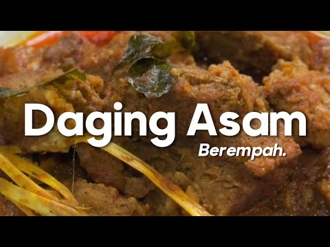 Daging Asam Berempah