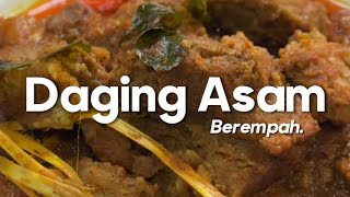 Daging Asam Berempah