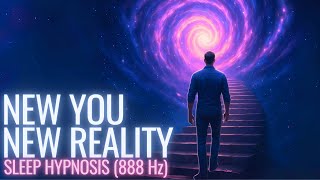 The Amazing Reality Shift: Rewrite Your Thoughts & Change Your World – Sleep Hypnosis (888 Hz)