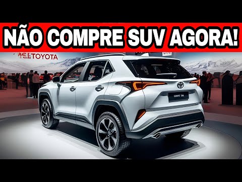 🚨 INVASÃO: 5 SUVs 1.0 TURBO que VEM PARA O BRASIL ESTE ANO!