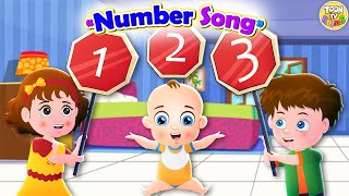 Number Song l Teddy Bear + More Nursery Rhymes & Songs For Children l Toon Tv Nursery Rhymes