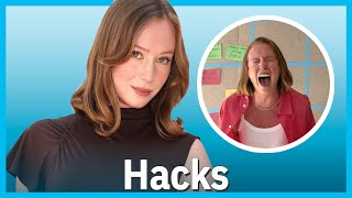 HACKS star Hannah Einbinder on that branzino scene & more | TV Insider