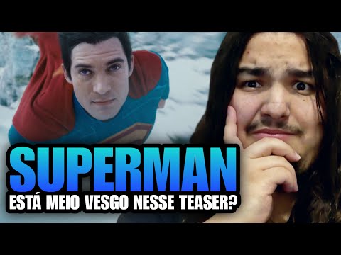 JAMES GUNN DEIXOU O SUPERMAN VESGO NO NOVO FILME DA DC COMICS???