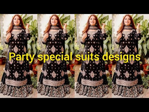 10+Most stylish Party Wear Punjabi Suit Design/Wedding Special Suit/Different types of suit design