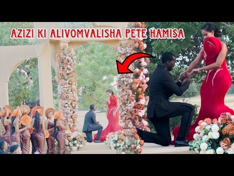 AZIZ KI ALIVOMVALISHA PETE HAMISA MOBETO mbele ya wazazi wao huu ni zaidi ya upendo