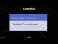 Comma Usage and Punctuation Rules