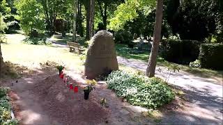 Beisetzung von Anne Merkel am 17.05.2024 auf dem Friedhof St. Pius in Alt-Hohenschönhausen