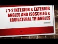 Exploring Angles and Triangle Types