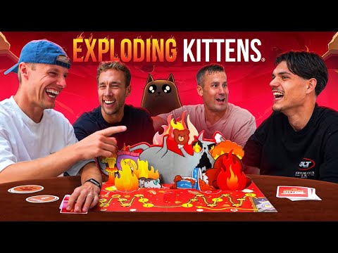 WIJ SPELEN EXPLODING KITTENS HET BORDSPEL!