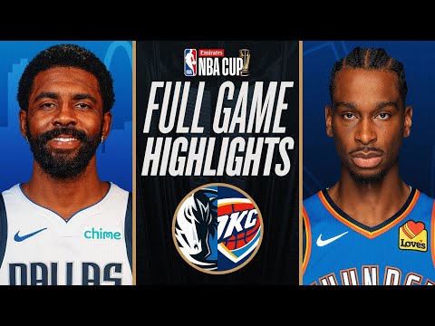 MAVERICKS at THUNDER | EMIRATES NBA CUP 🏆 | FULL GAME HIGHLIGHTS | December 10, 2024