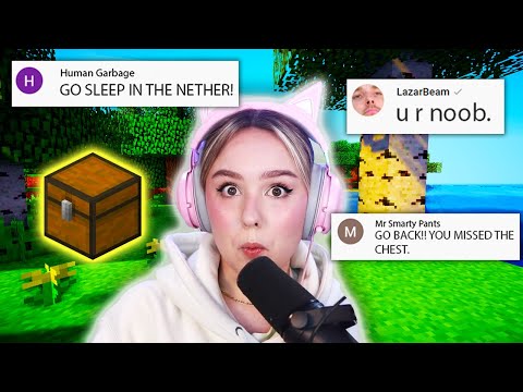 the comments teach me minecraft :)