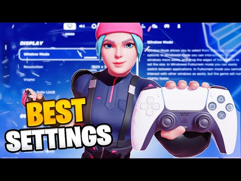 *NEW* Best Controller Settings + Sensitivity For Fortnite Chapter 6! (PS4/PS5/XBOX/PC)