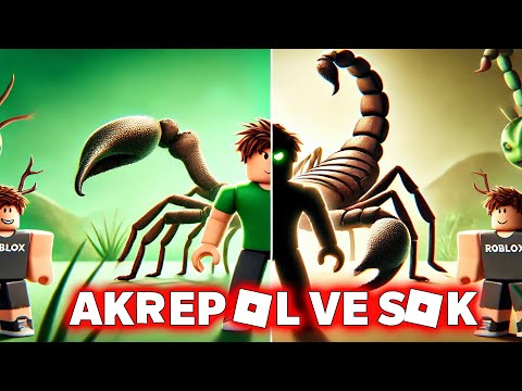 AKREP OL VE HERKESİ SOK  | Roblox Be a Scorpion