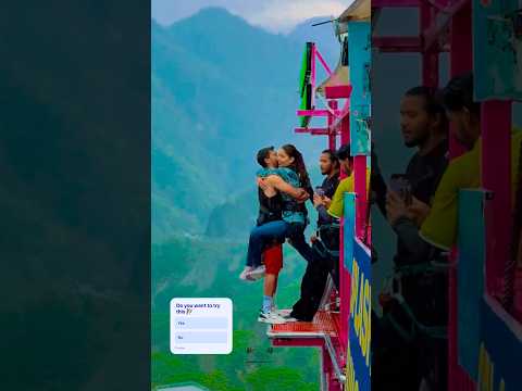 #adventure #bungy #bungyjump #trendingreels #shorts #jumping #explore #couple #explorepage