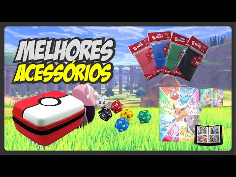 Os MELHORES ACESSÓRIOS para JOGAR e COLECIONAR Cartas de POKÉMON TCG