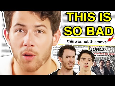 THE JONAS BROTHERS ARE IN TROUBLE … fans are upset