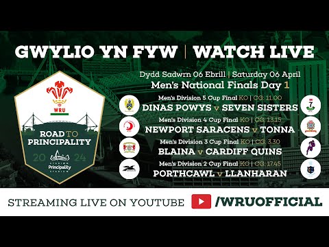 Road To Principality - Saturday 6th April | WRU TV
