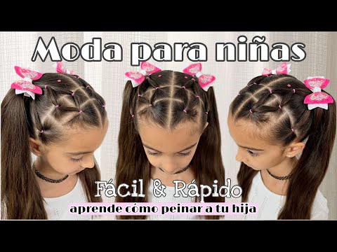 💖 Los Mejores Peinados para Niñas en 5 Minutos