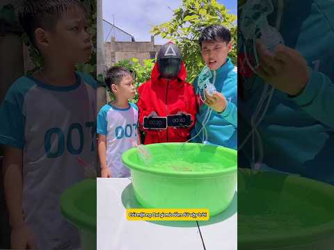Khi Squid game có trò nín thở 🤣 #shorts