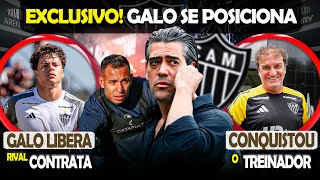 🎯 ATLÉTICO SE POSICIONA SOBRE VILLA 😮 GALO LIBERA, RIVAL CONTRATA 🤔 GANHOU A VAGA COM O CUCA | #galo