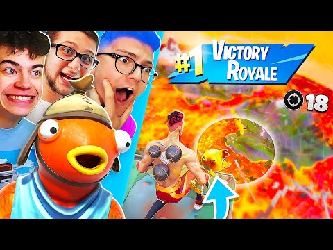 On TRICHE dans le NOUVEAU MODE *FLOOR IS LAVA* de FORTNITE !